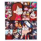 Тетрадь в клетку 48 л., картонная обложка, «Гравити Фолз» - Фото 4