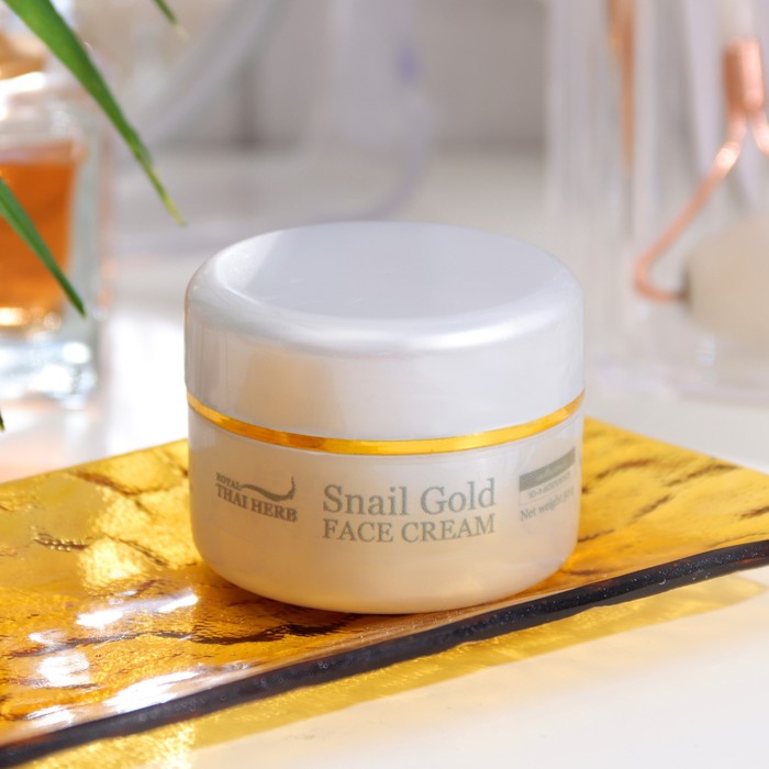 Крем для лица улиточный для лифтинга "Snail White Gold Cream" Royal Thai Herb, 50 гр 34860
