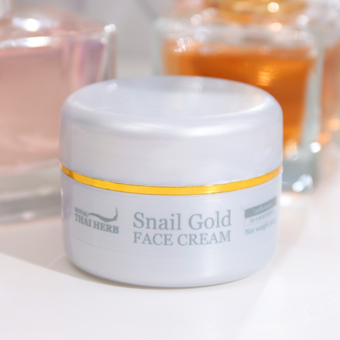 Крем для лица улиточный для лифтинга "Snail White Gold Cream" Royal Thai Herb, 50 гр 34860