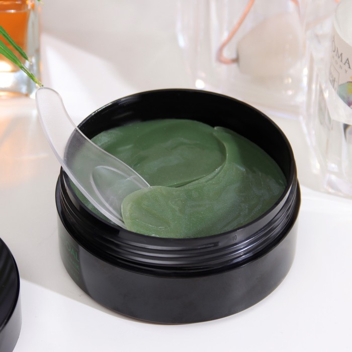 Патчи гидрогелевые для глаз Moods с алоэ и бамбуковым уголем, 60 шт 34869