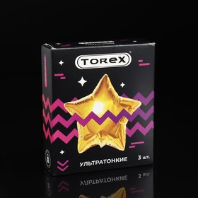 Презервативы Torex Party, ультратонкие, 3 шт 9563108