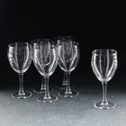 Набор стеклянных бокалов для вина «Элеганс», 6 шт, 350 мл - фото 319447452