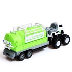 Машинка металлическая инерционная Big Foot, 1:43 - фото 24663480