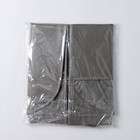 Чехол для одежды, 60×140 см, цвет серый - Фото 4