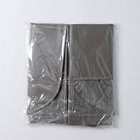 Чехол для одежды на молнии, 60×140 см, серый - Фото 4