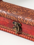 Шкатулка-купюрница дерево "Цветы" 6,5х20х7 см - фото 809522107