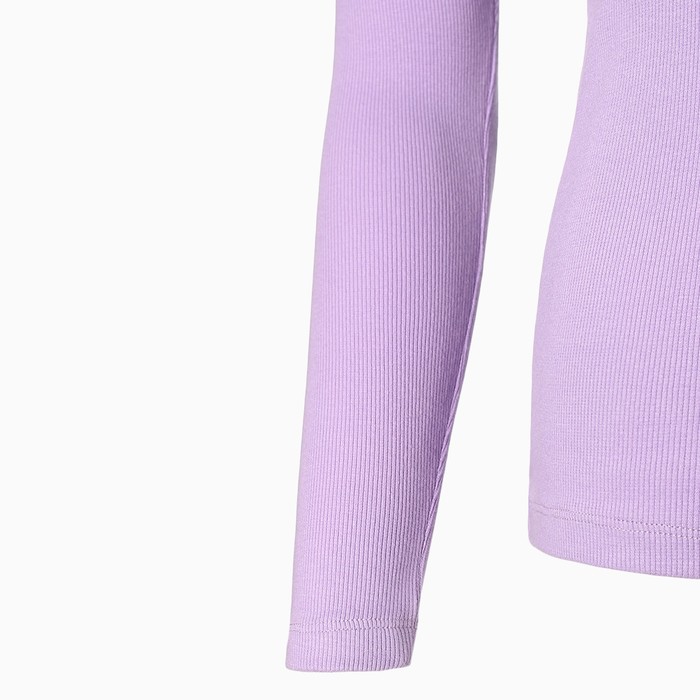 Лонгслив женский, цвет лиловый, размер 46 (L) 62751