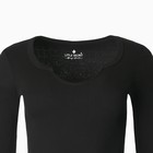 Лонгслив женский, цвет чёрный, размер 44 (M) - Фото 6