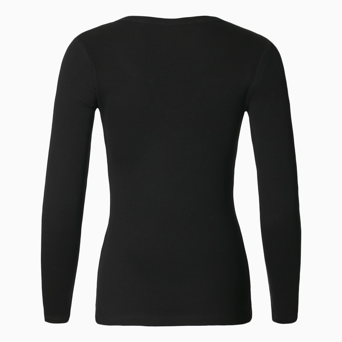 Лонгслив женский, цвет чёрный, размер 44 (M) 62753