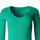 Лонгслив женский, цвет тёмно-зелёный, размер 44 (M) - Фото 7