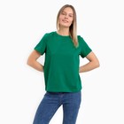 Футболка женская CHIC&amp;CHARISMA, тёмно-зелёная, размер 44-46 (L) - фото 52581876