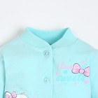 Кофточка детская, цвет мятный, рост 68см 9625036