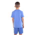 Футболка для мальчика, цвет тёмно-голубой, рост 152см - Фото 4