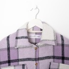 Рубашка женская MIST утепленная, р. S, лиловый - Фото 8