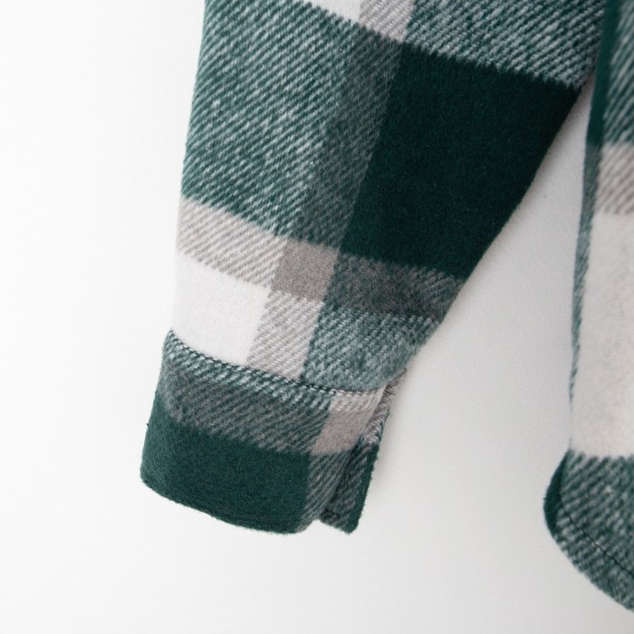 Рубашка женская MIST утепленная, р. M, зеленый 62764