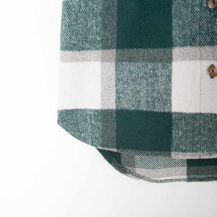 Рубашка женская MIST утепленная, р. M, зеленый 62764