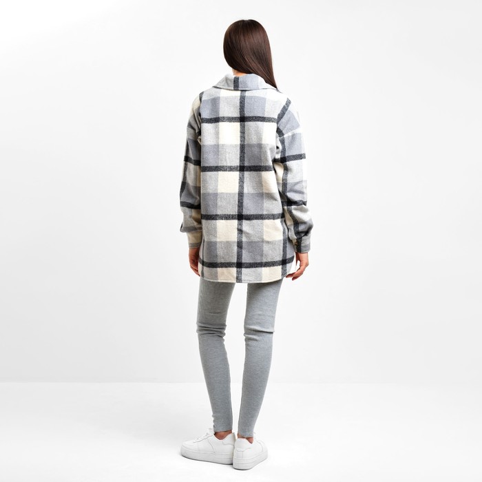 Рубашка женская MIST утепленная, р. S, серый 62766