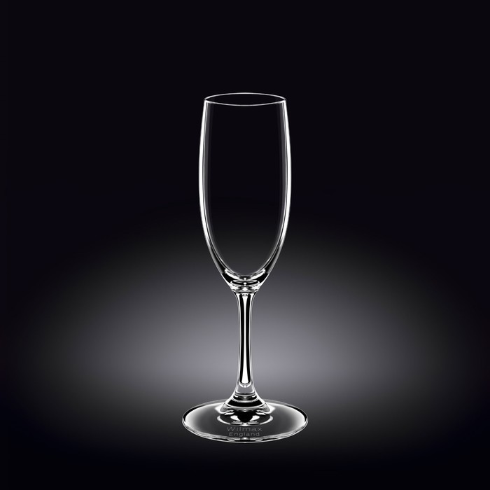 Набор бокалов для шампанского Wilmax England, 230 мл, 6 шт - Фото 1