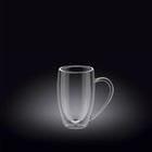 Чашка с двойными стенками Wilmax England, 100 мл - фото 297154836