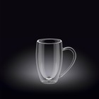 Чашка с двойными стенками Wilmax England, 150 мл - фото 297154837