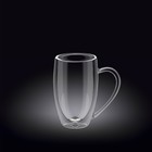 Чашка с двойными стенками Wilmax England, 200 мл - фото 297154838