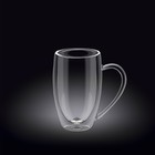 Чашка с двойными стенками Wilmax England, 250 мл - фото 297154839