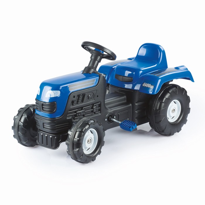 Трактор педальный DOLU Ranchero, клаксон, цвет синий - Фото 1