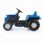 Трактор педальный DOLU Ranchero, клаксон, цвет синий - фото 8979731