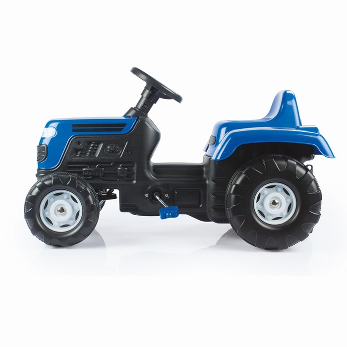 Трактор педальный DOLU Ranchero, клаксон, цвет синий - фото 1910650915