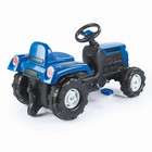 Трактор педальный DOLU Ranchero, клаксон, цвет синий - фото 8979732