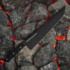 Нож кухонный Samura SHADOW, с покрытием Black-coating, 25 см, шеф, AUS-8 - Фото 2