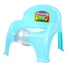 Горшок детский «Утенок», бирюзовый, 310×295×280 мм - Фото 1