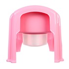 Горшок детский «Утенок», розовый, 310×295×280 мм - Фото 4
