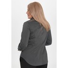 Блузка женская, размер 54, цвет тёмно-серый - Фото 5