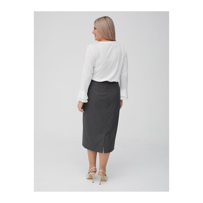 Блузка женская, размер 60, цвет белый 62786