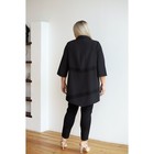 Блузка женская, размер 62, цвет чёрный - Фото 6