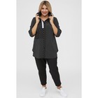 Брюки женские, размер 70, цвет чёрный - Фото 2