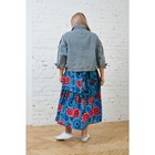 Куртка женская, размер 52, цвет голубой - Фото 5