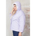 Куртка женская, размер 54, цвет сиреневый - Фото 3