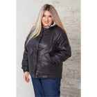 Куртка женская, размер 54, цвет чёрный - Фото 3