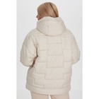 Куртка женская, размер 58, цвет молочный - Фото 5