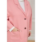 Пальто женское, размер 52, цвет светло-розовый - Фото 6