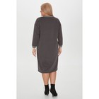 Платье женское, размер 54, цвет серый - Фото 5