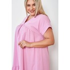 Платье женское, размер 56, цвет розовый - Фото 5