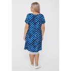 Платье женское, размер 64, цвет синий - Фото 3