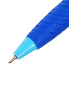 Ручка шариковая автоматическая с резиновым держателем МИКС "Винсон" стержень синий - Фото 3