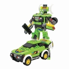 Конструктор-трансформер «Джип», 145 деталей, цвета МИКС - Фото 4