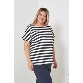 

Футболка женская, размер 58, цвет чёрный