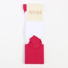 Носки женские MINAKU белые, р-р 36-39 (23-25 см) - фото 22202107