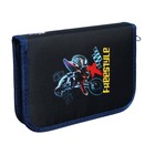 Пенал 1 секция 130 х 190 х 30 мм, с откидной планкой, текстильный, Оникс ПКТ 07-20 "Мотофристайлер" 70634 - фото 22949291